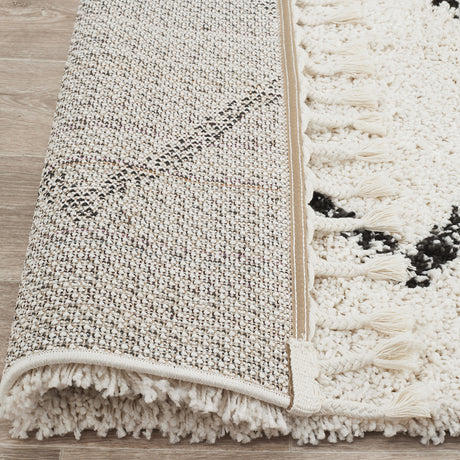 Saffron 11 White Rug