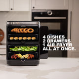 Kitchen Couture 11L Clear View Vertex Dual Draw