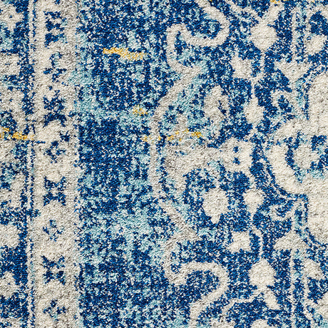 Museum 869 Navy Round Rug