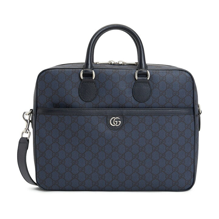 Gucci GG Monogram Briefcase - Blue