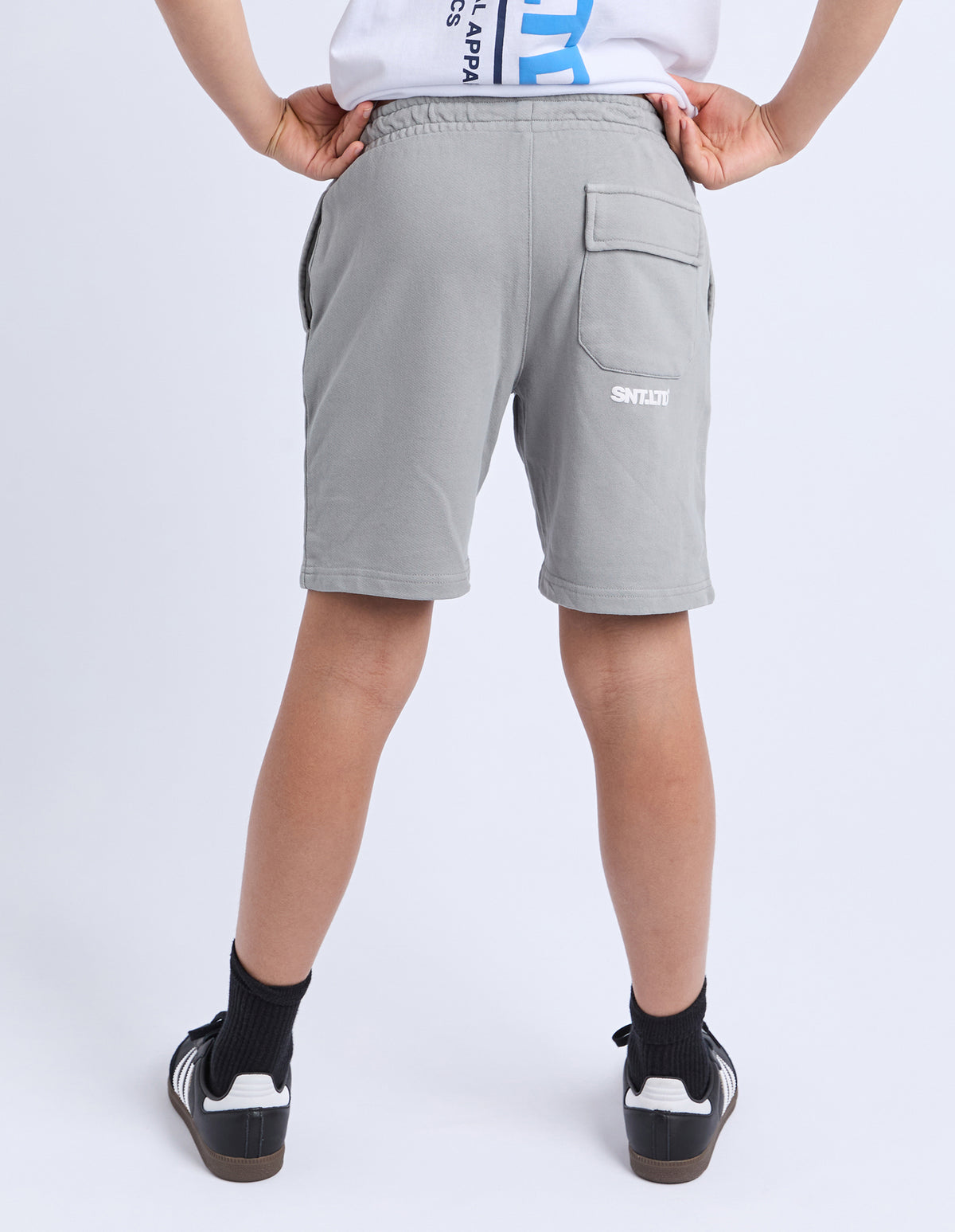 St Goliath Boys Podium Fleece Short - Grey