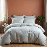 Royal Comfort Balmain 1000TC Bamboo cotton Quilt Cover Sets- Cool Grey