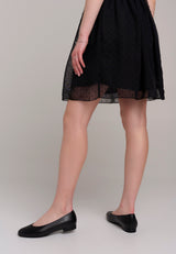 Bosccolo Womens Ballerina - Beige