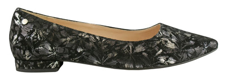 Bosccolo Womens Ballerina - Black / Silver