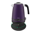 TODO 1.7L Stainless Steel Cordless Kettle Keep Warm Electric Led Water Jug - Purple