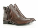 Bosccolo Womens Ankle Boots - Brown