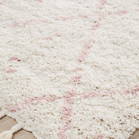 Saffron 44 Pink Runner Rug
