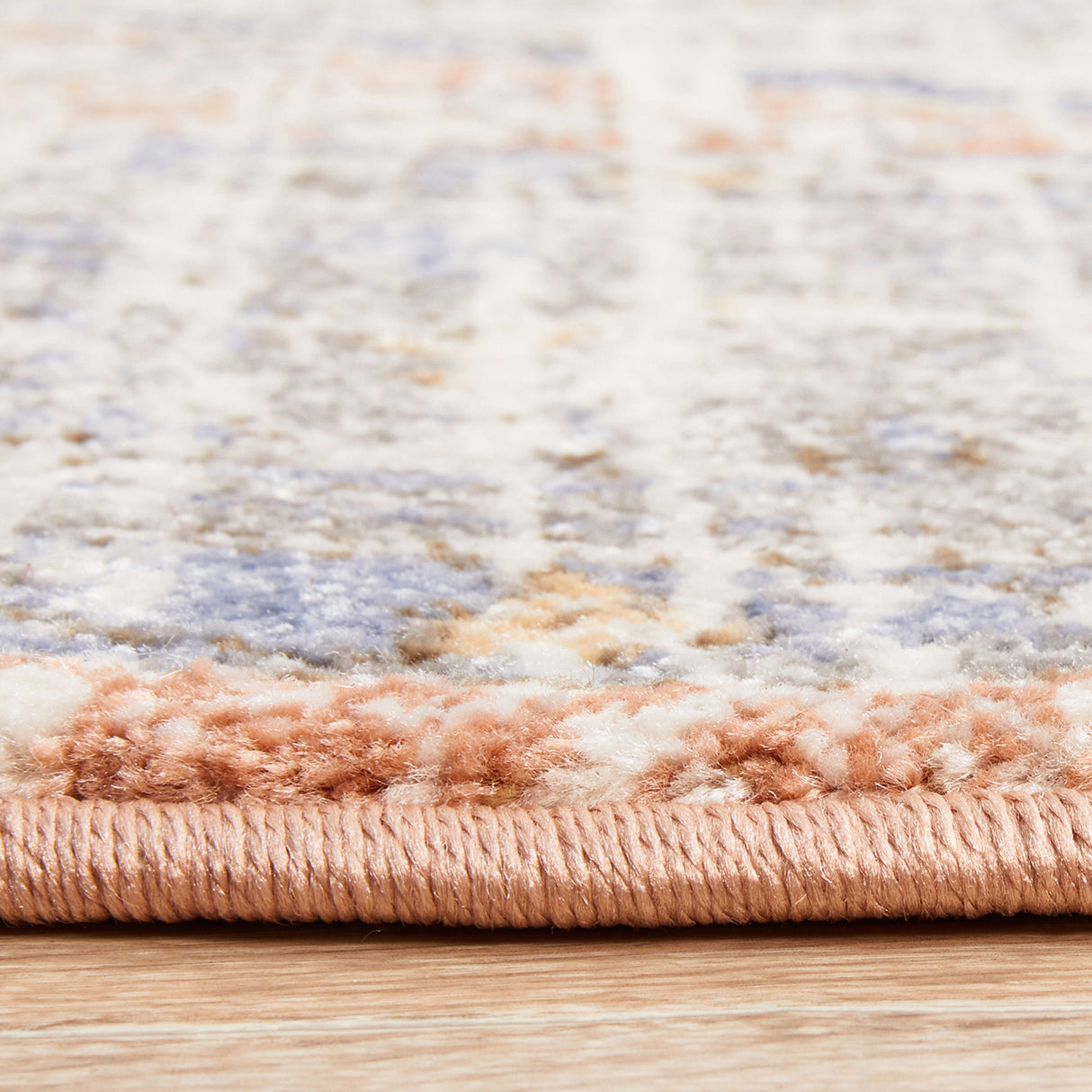 Mayfair Lorissa Peach Round Rug