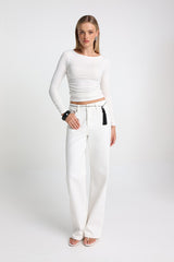 Madison The Label Lucca Top - White