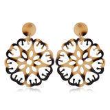 Obsession Kaleidoscopic Drop Earrings Gold