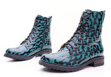 Bosccolo Womens Boots - Black/Green
