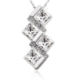 Krystal Couture Charades Necklace Embellished with SWAROVSKI Crystals