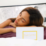 MULBERRY SILK PILLOW CASE TWIN PACK - SIZE: 51X76CM - MALAGA WINE