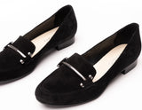 Bosccolo Womens Moccasin - Black