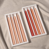 Citrus Breeze Colored Taper Candles