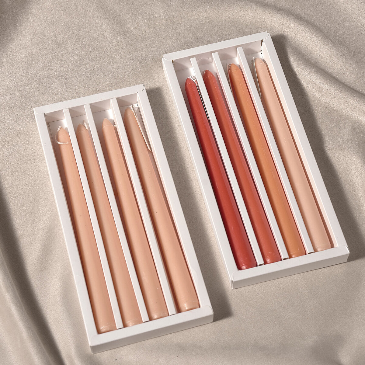Citrus Breeze Ombre Taper Candles