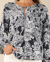 Amelius Halena Long Sleeve Blouse - Multi