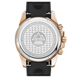 Christophe Duchamp Marine Chrono II - Black Dial & 316L Stainless Steel & FKM Rubber Strap