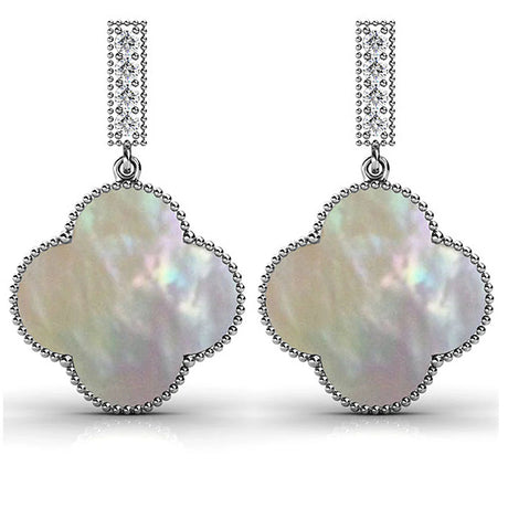 Krystal Couture Milkyway Drop Earrings Embellished with SWAROVSKI Crystals
