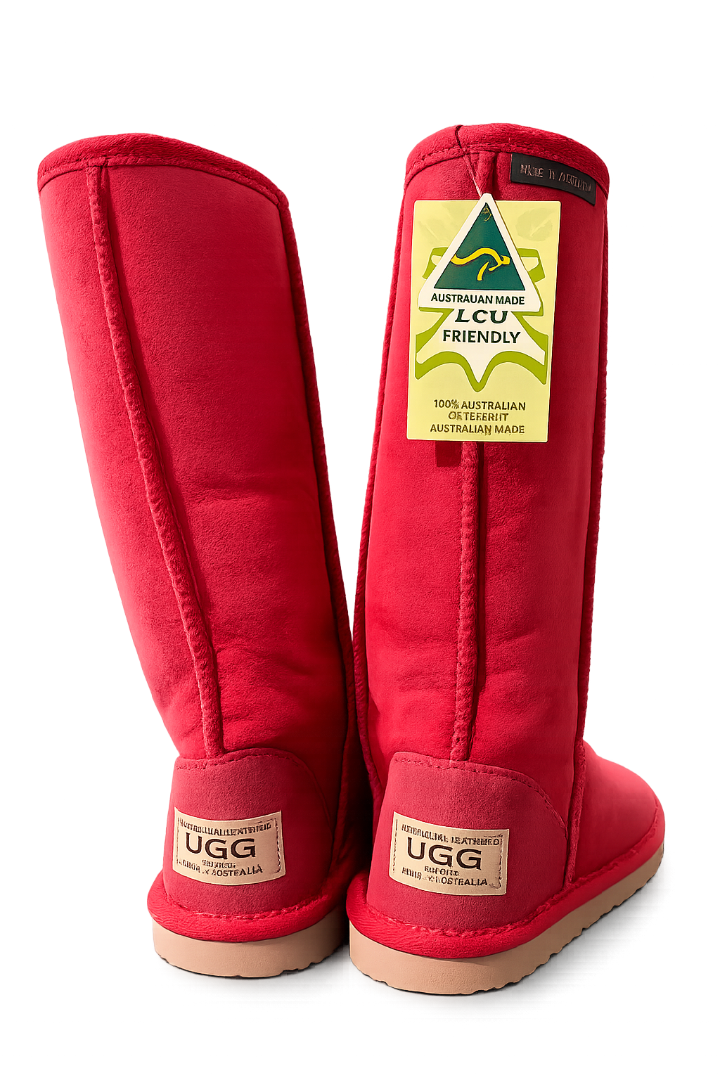 Australian Leather Ugg Classic Long - Tomato - AU6