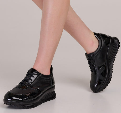 Bosccolo Womens Sneakers - Black