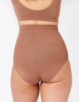 Ambra Kf Pow Lite Hi Waist Brief - Almond