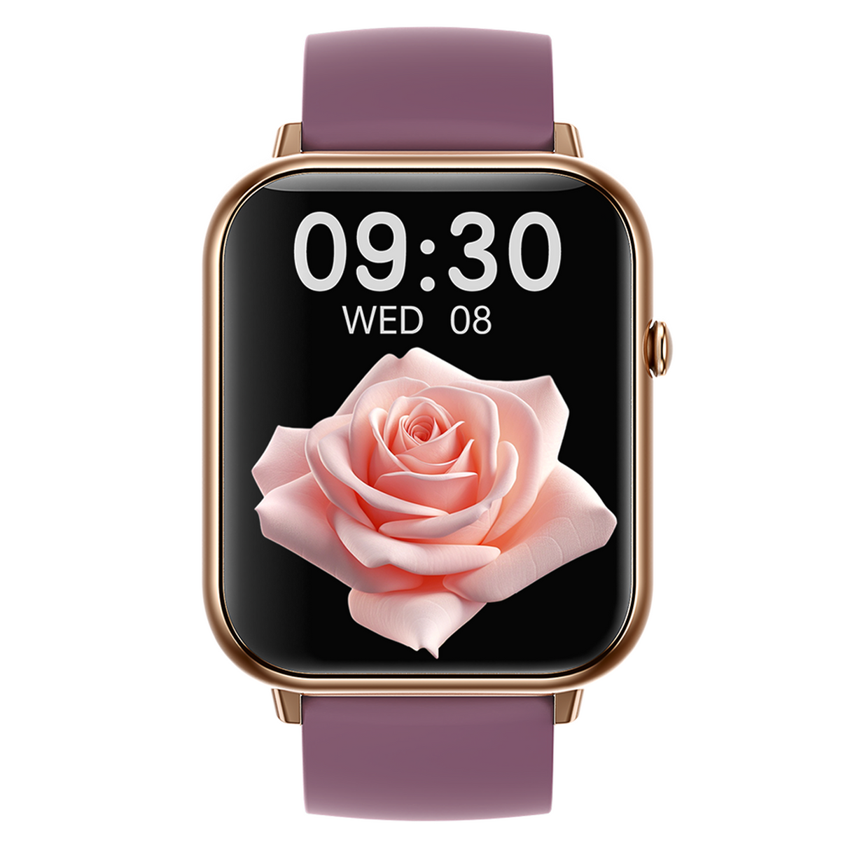 Bluetooth Smart Watch 2.1" Touch Screen Call Heart Rate Blood Pressure BT 5.0 - Purple