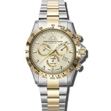 Christophe Duchamp Grand Mont - Champagne Dial & 316L Stainless Steel Strap
