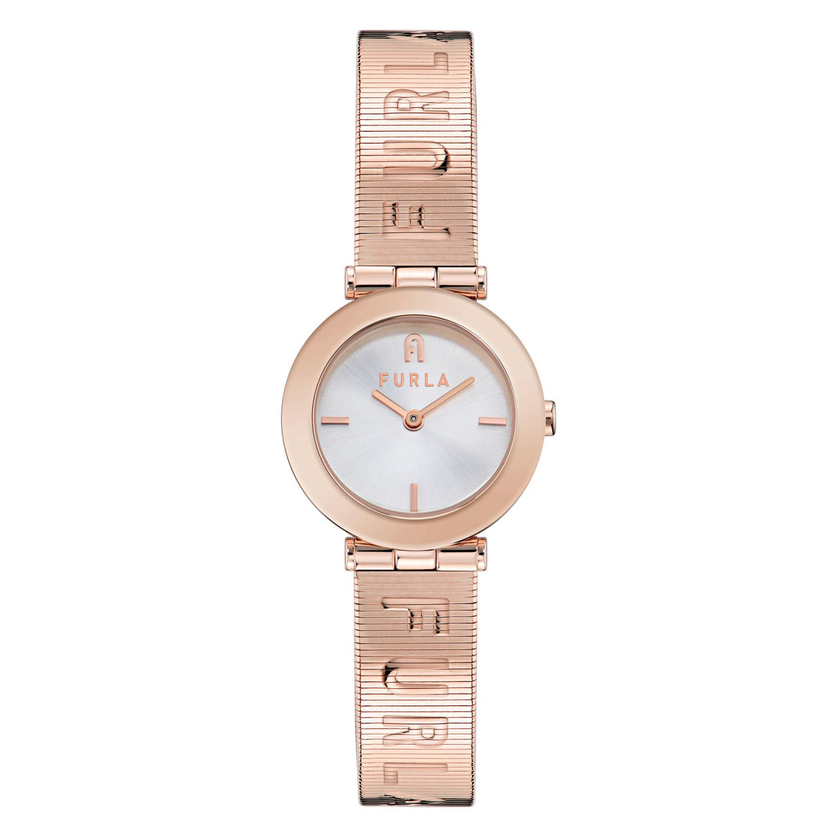 Furla Piuma Rose Gold-Tone 25mm Bracelet Watch