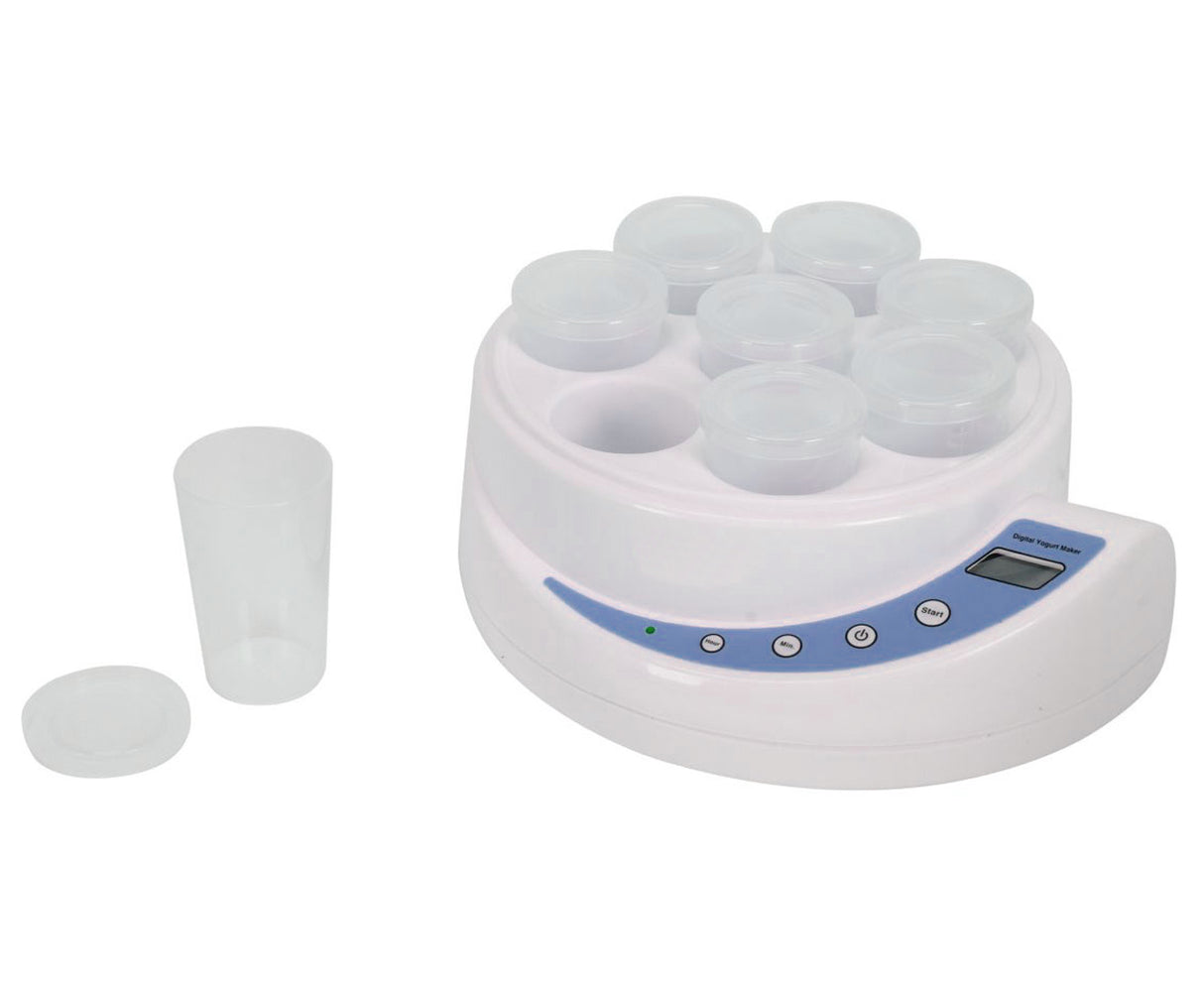 Electric Yoghurt Maker 8 Cup Digital Lcd Temp Timer 150Ml Cup X8 Xj-5K102