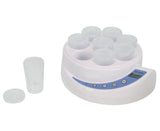 Electric Yoghurt Maker 8 Cup Digital Lcd Temp Timer 150Ml Cup X8 Xj-5K102