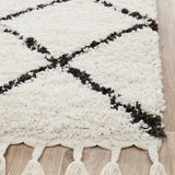 Saffron 22 White Runner Rug