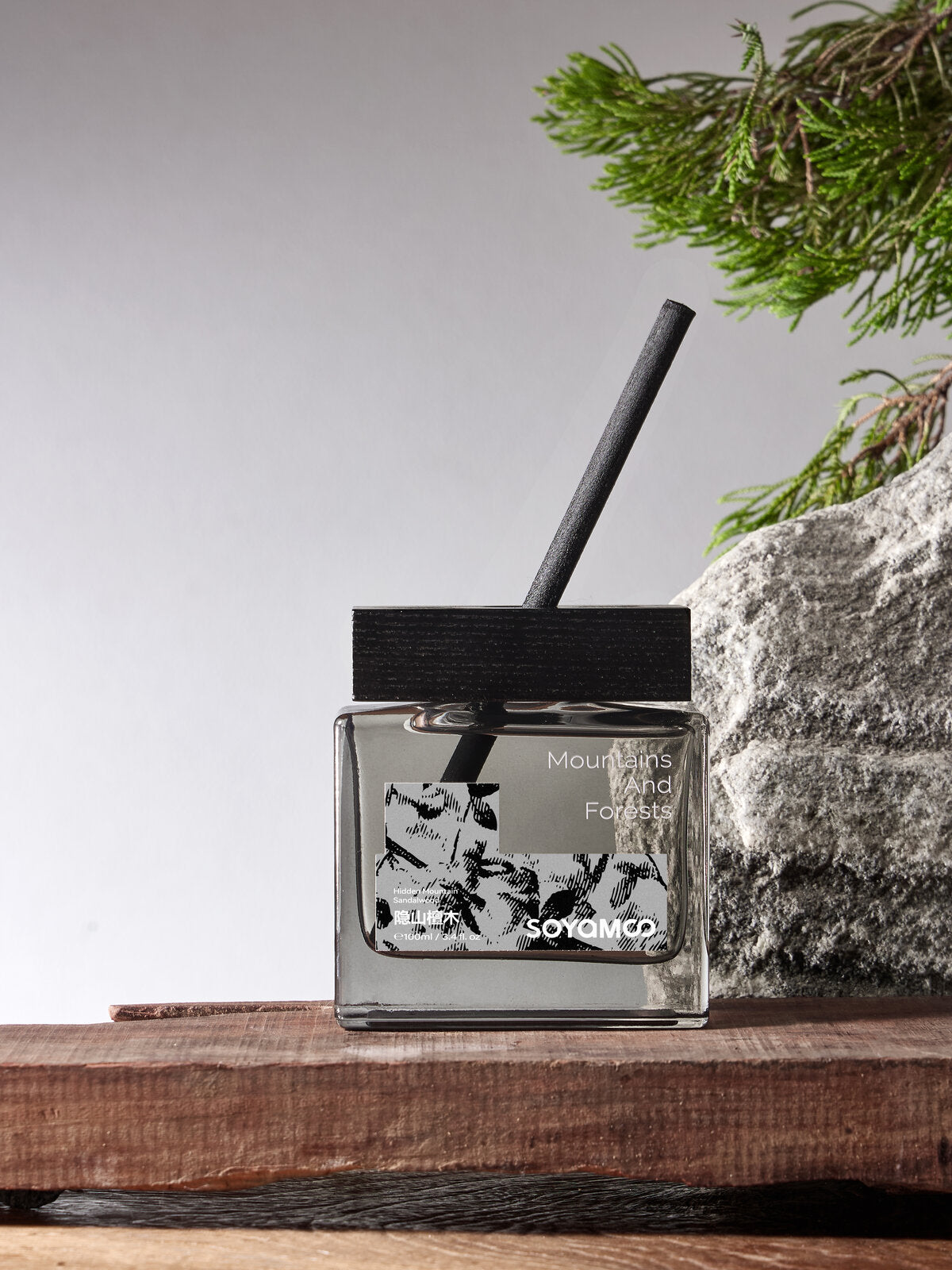Mystic Mountain Sandalwood Forest Square Reed Diffuser � 100ml