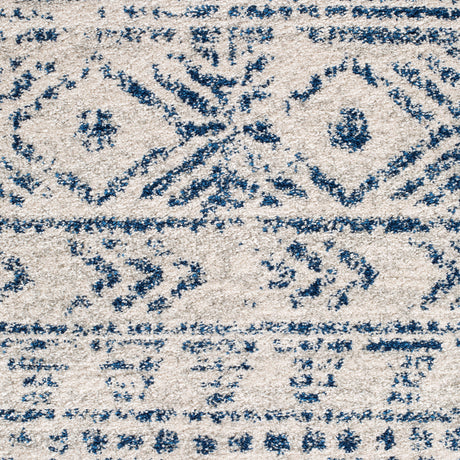 Oasis 456 Blue Round Rug