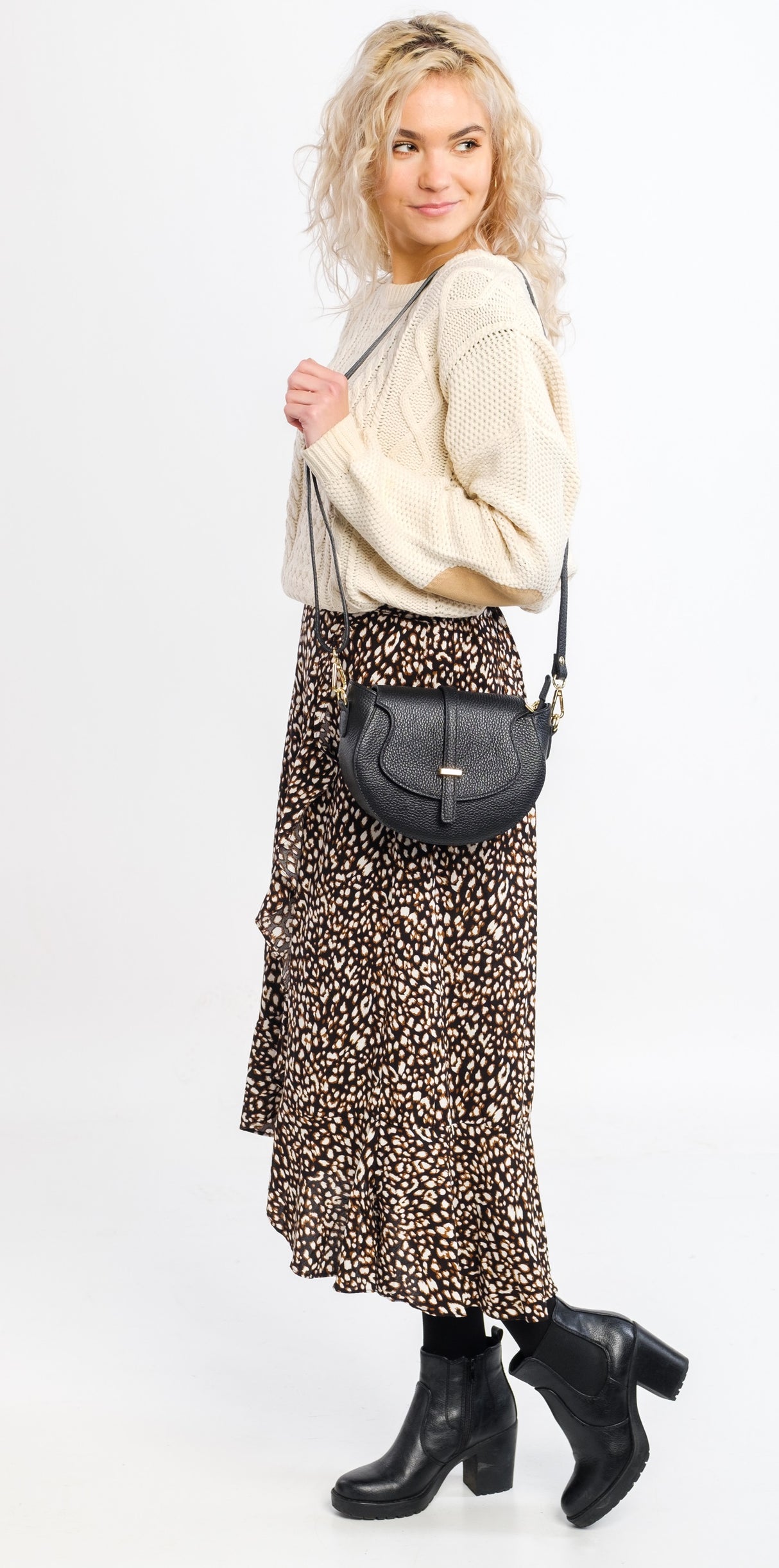 Bosccolo Shoulder Bag - Black