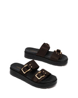 Therapy Litmus Chocolate Faux Suede