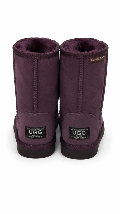 Australian Leather Ugg Classic Short - Purple - AU11