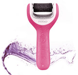 Rechargeable Pedicure Waterproof Foot File Callus Remover Tool Ipx4 Pink