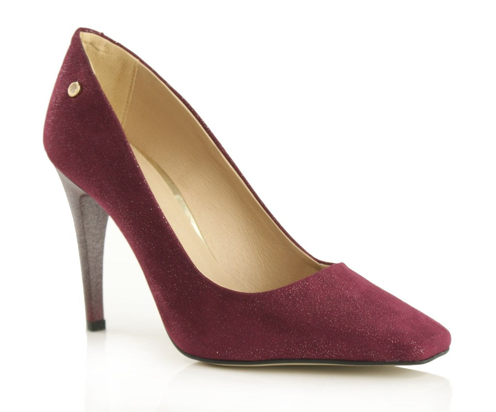 Bosccolo Womens Spike Heels - Dark Red