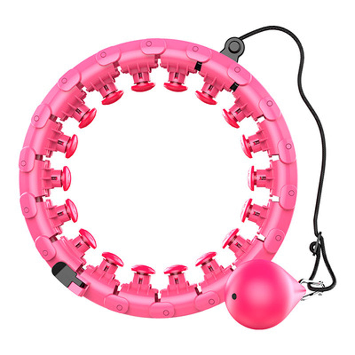 TODO Smart Hula Loop Hula Hoop Waist Slim Exercise Abdominal Massager Body Fitness