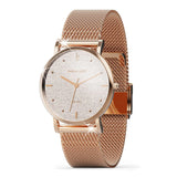 Bullion Gold Bullion Gold Seamless Dial Watch - Rose Gold and White
