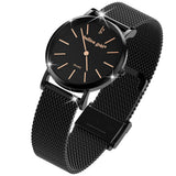 Bullion Gold Bullion Gold Timeless Dream Watch - Black and Rose Gold