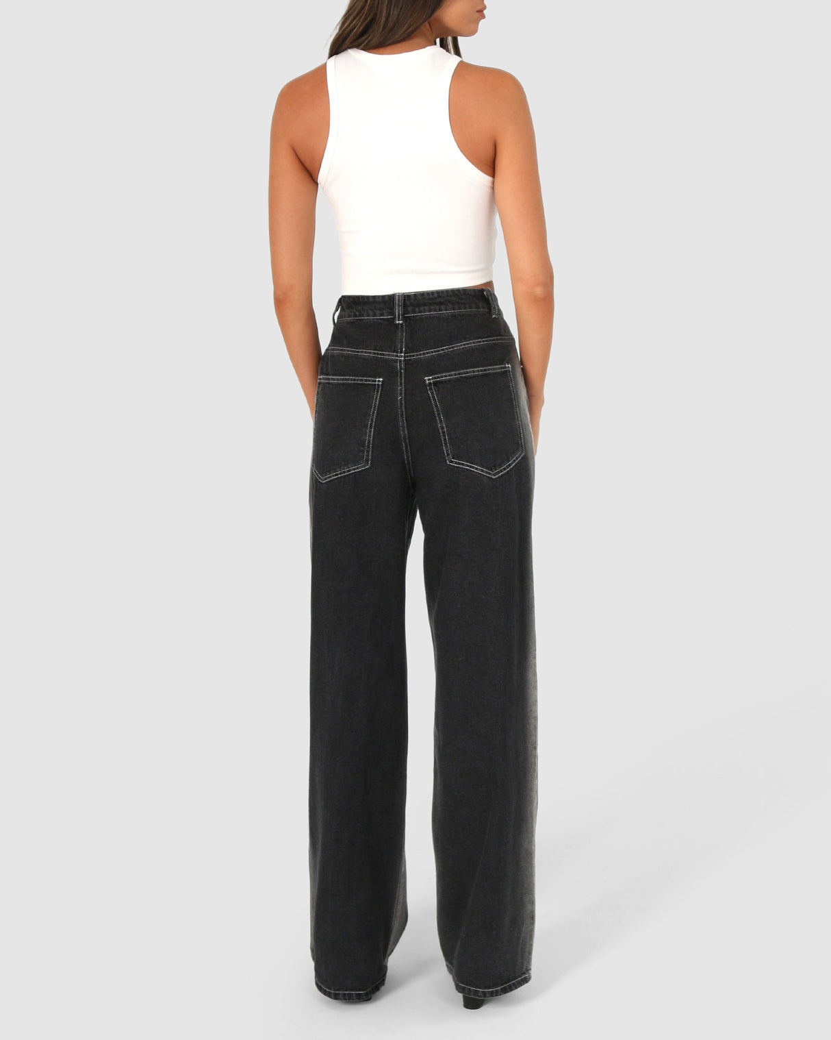 BY.DYLN Blurred Lines Jeans - Black