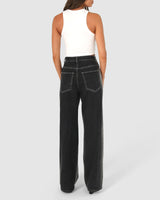 BY.DYLN Blurred Lines Jeans - Black