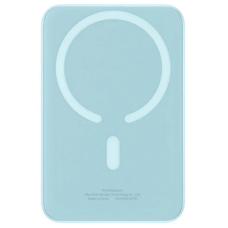 Baseus Magnetic Mini Air Wireless Fast Charge Power Bank 6000mAh 20W - Galaxy Blue