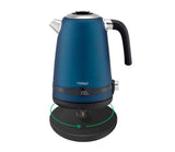 TODO 1.7L Stainless Steel Cordless Kettle Keep Warm Electric Led Water Jug - Blue