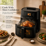 Kitchen Couture 8L Ai Smart Sense Ceramic Auto Cooking Air Fryer