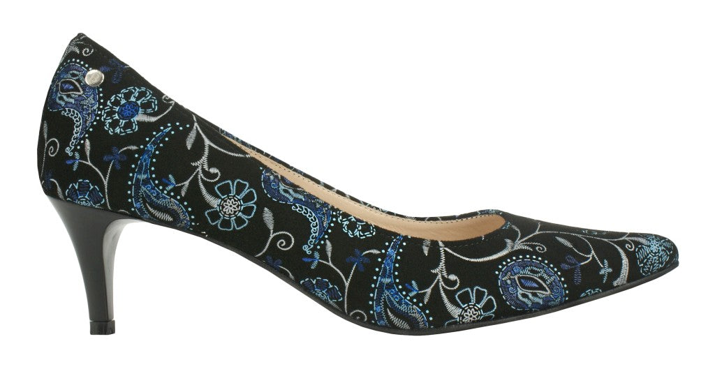 Bosccolo Womens High Heels - Blue/Black