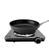 TODO 1500W Portable Hotplate Electric Cooktop Single Stainless Steel