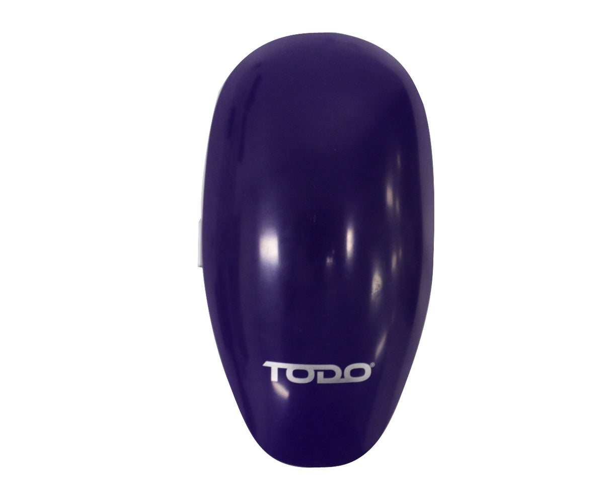 TODO Ionic Styling Hair Brush Health Smooth Silky Hair Stainless Steel Bristle Comb Purple